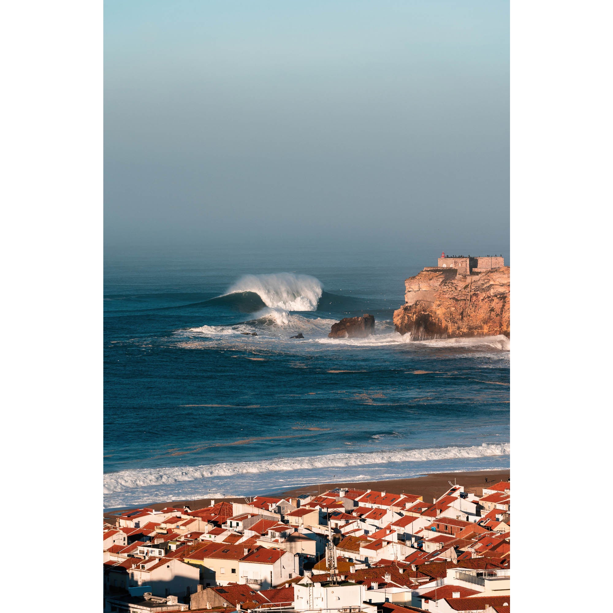 The Cleanest Day of Big Wave Surf 02 — Nazaré, Portugal
