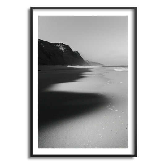 Shadows, Sand and the Cliffs, Ericeira, Portugal